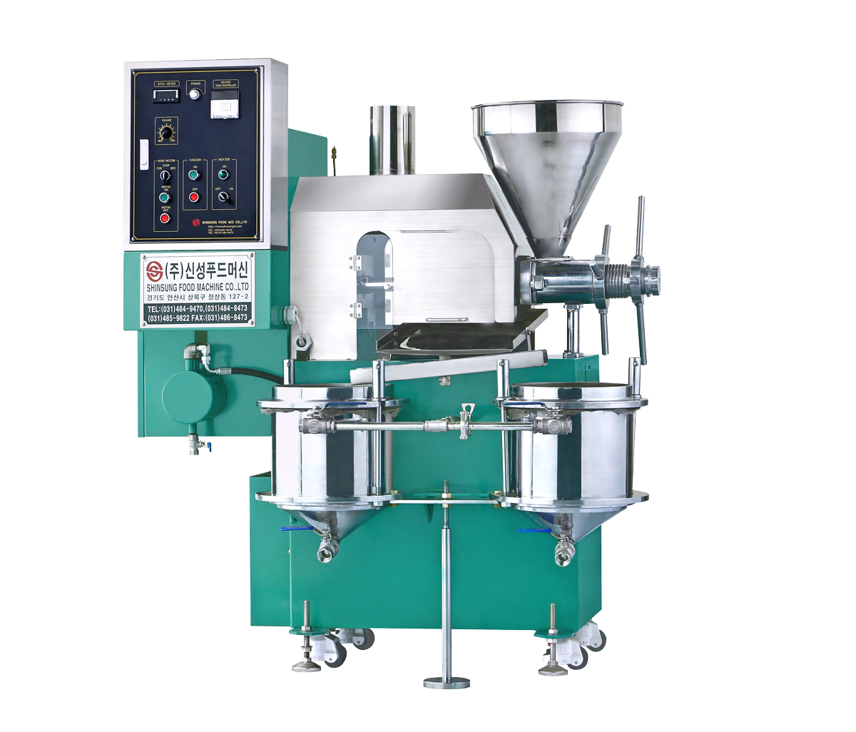 SSA-200 Automatic Whole Grain Sesame Oil Press, Expera
